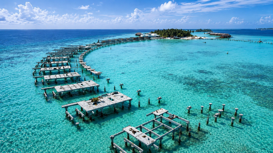 Veligandhu Resort Jetty